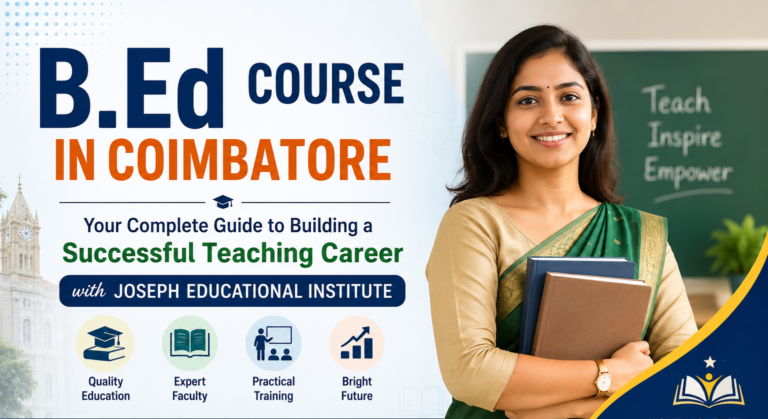 B.Ed Course in Coimbatore