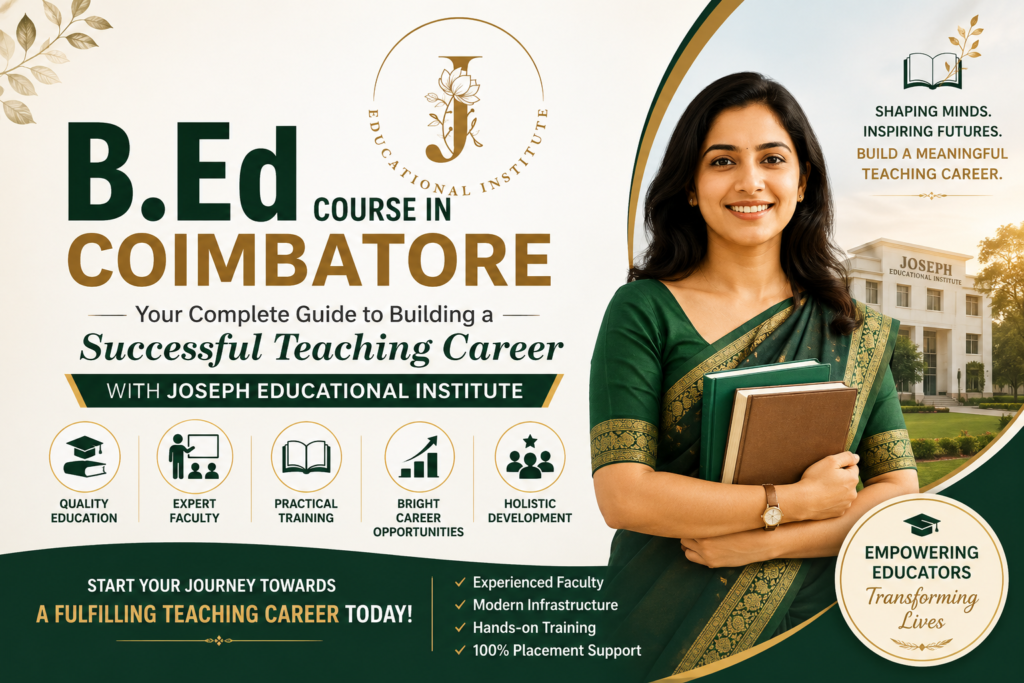 B.Ed Course in Coimbatore