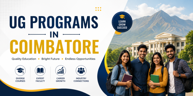 UG COURSES IN COIMBATORE