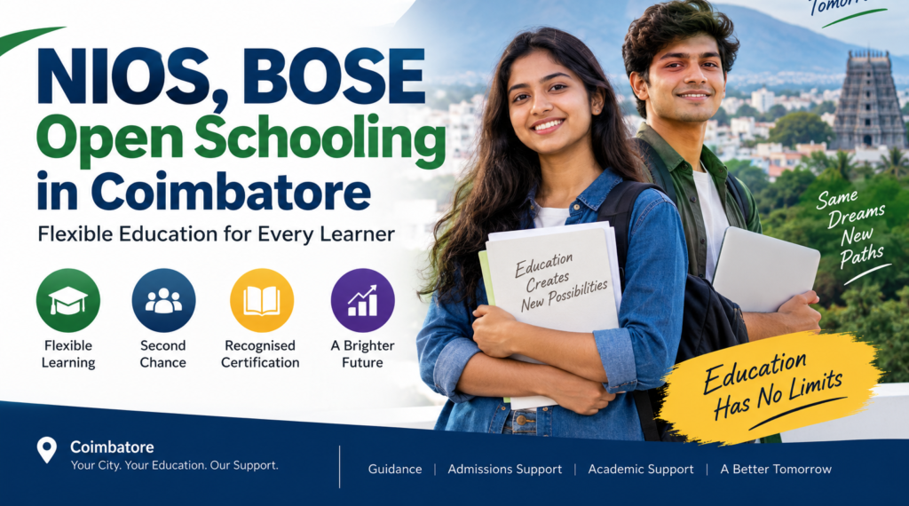 NIOS, BOSE Open Schooling in Coimbatore