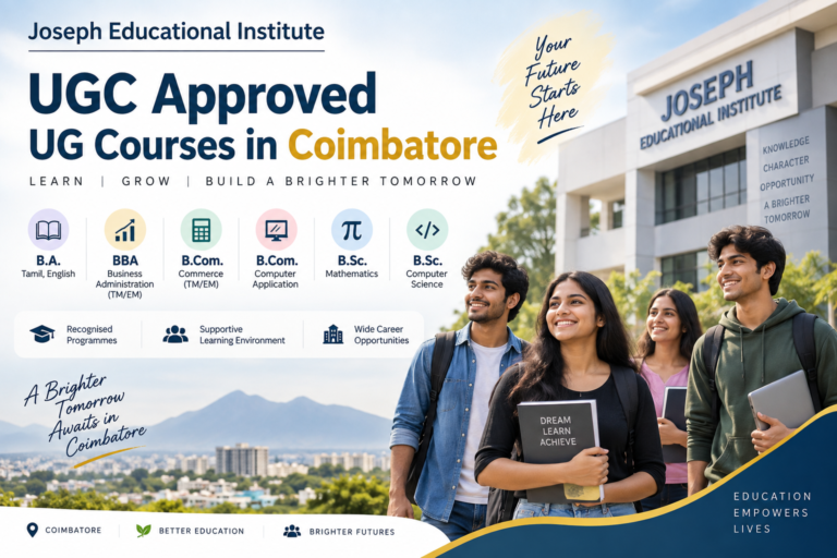 UGC Approved UG Courses in Coimbatore